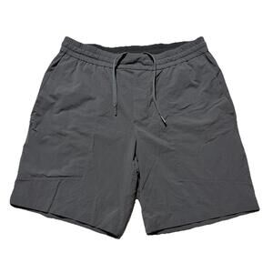 Lululemon Men's 8" Bowline Shorts Ripstop Grey Pockets Stretch Size Large